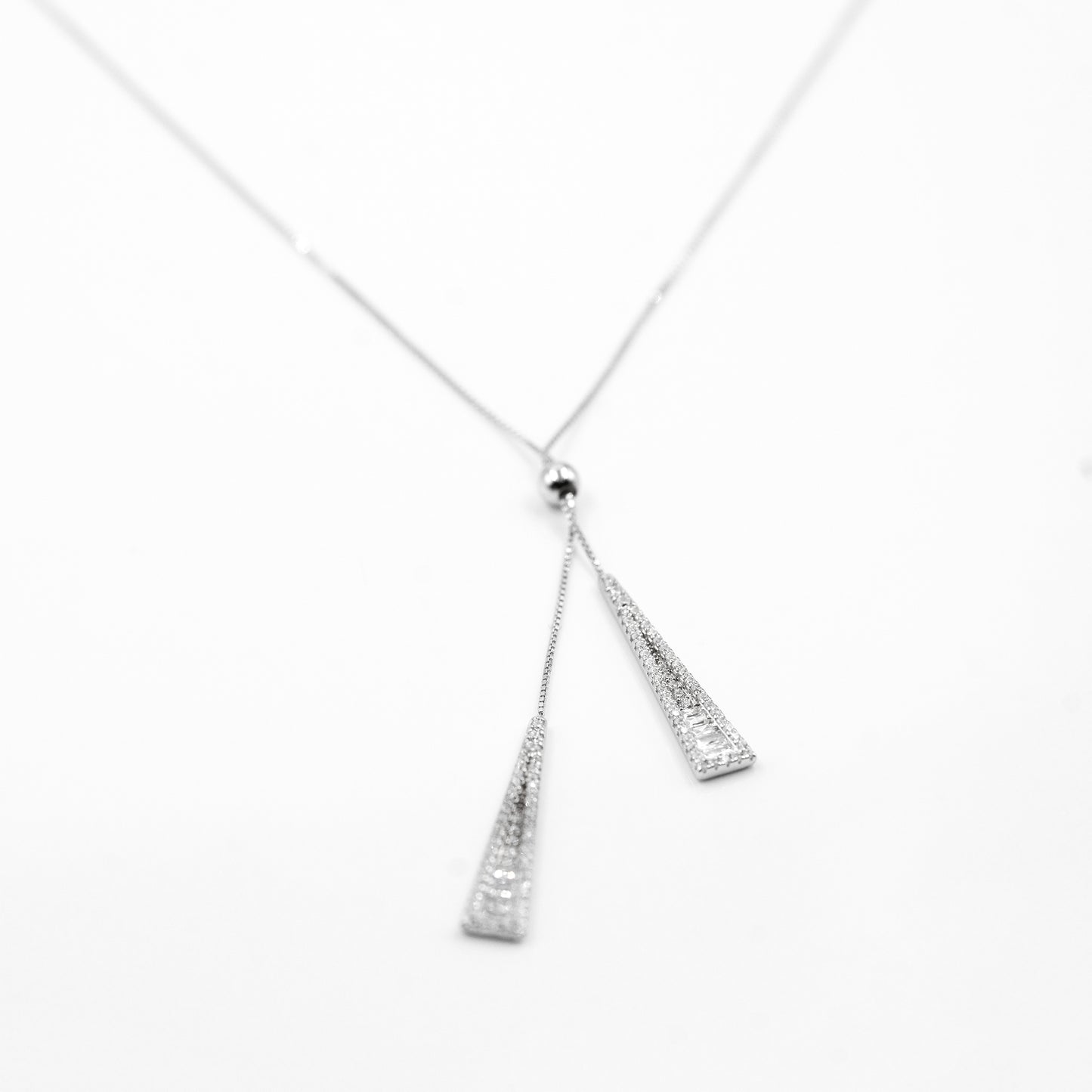 Silver Parisian Charm Necklace
