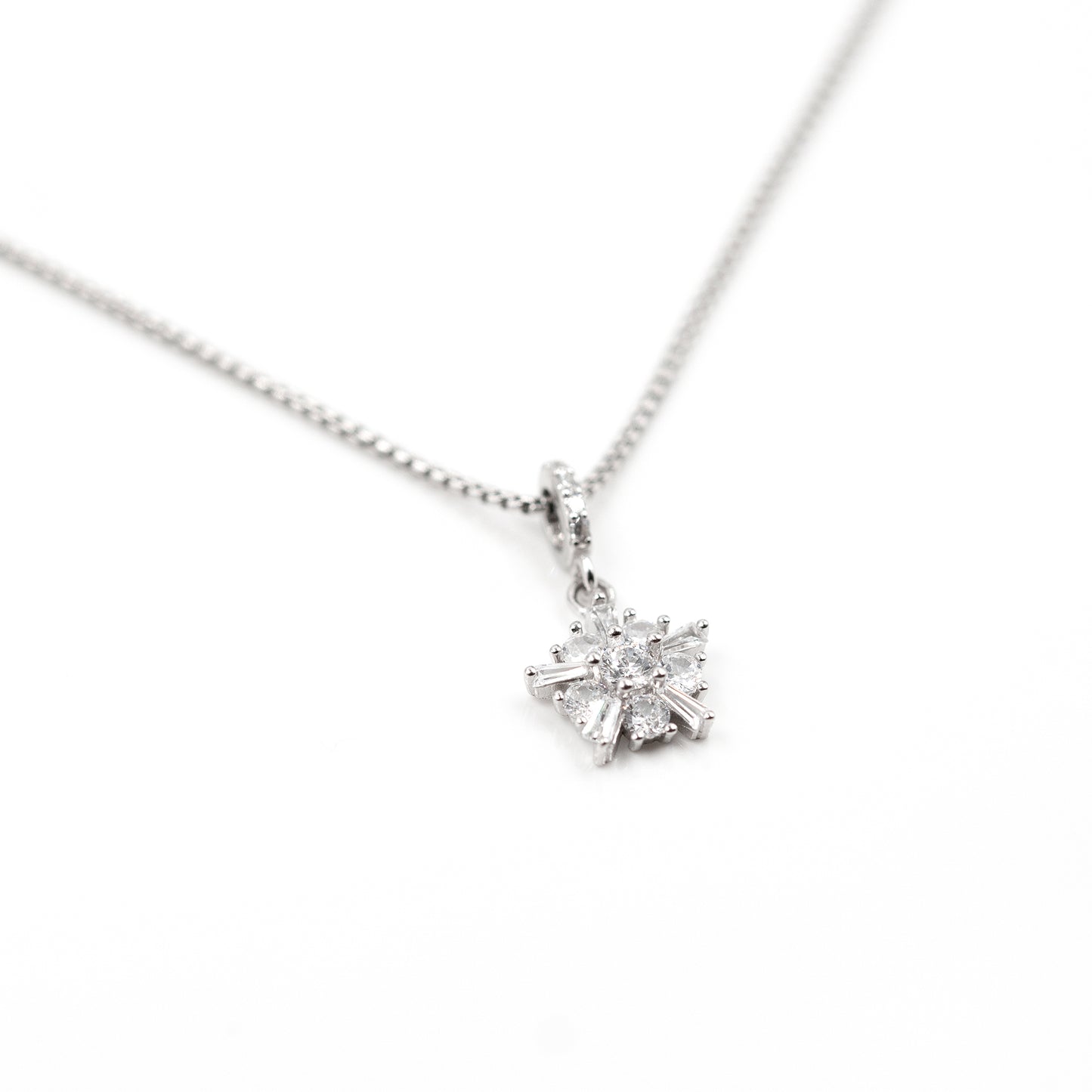 Silver Winter's Whisper Jewelry Set
