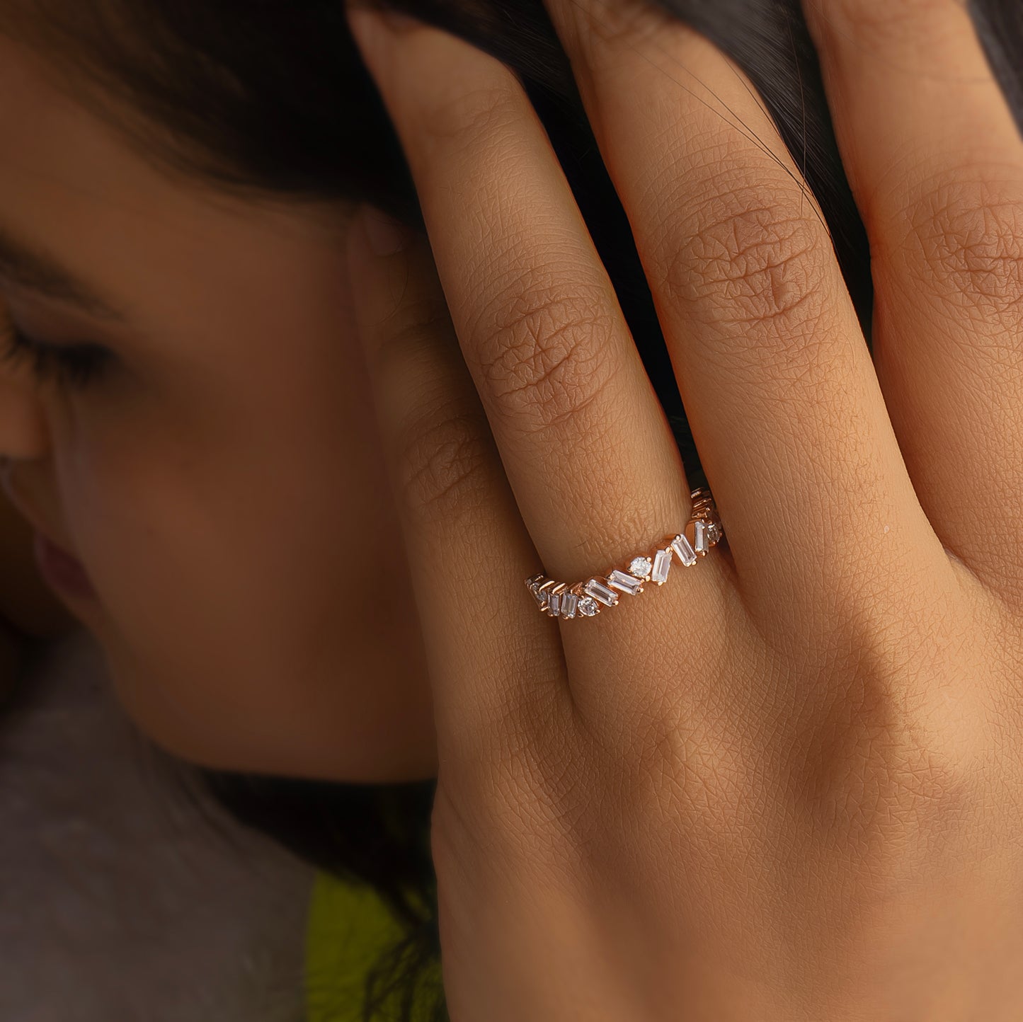 Designer Choki Rose Gold Ring