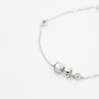 Silver Drumbeat Delicacy Bracelet