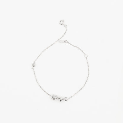 Silver Drumbeat Delicacy Bracelet