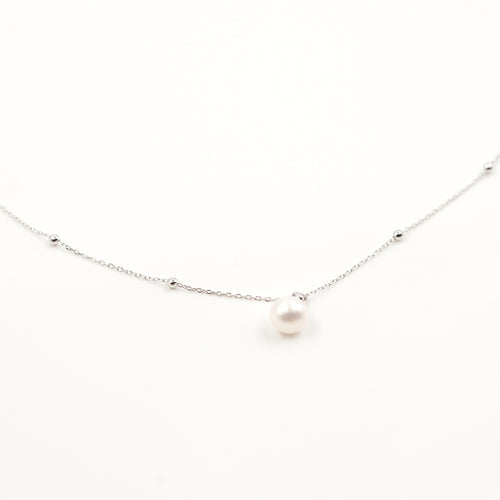 925 Single Pearl Necklace