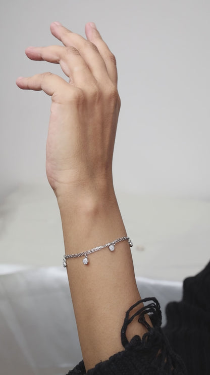 Rombus Star Fashion Silver Bracelet